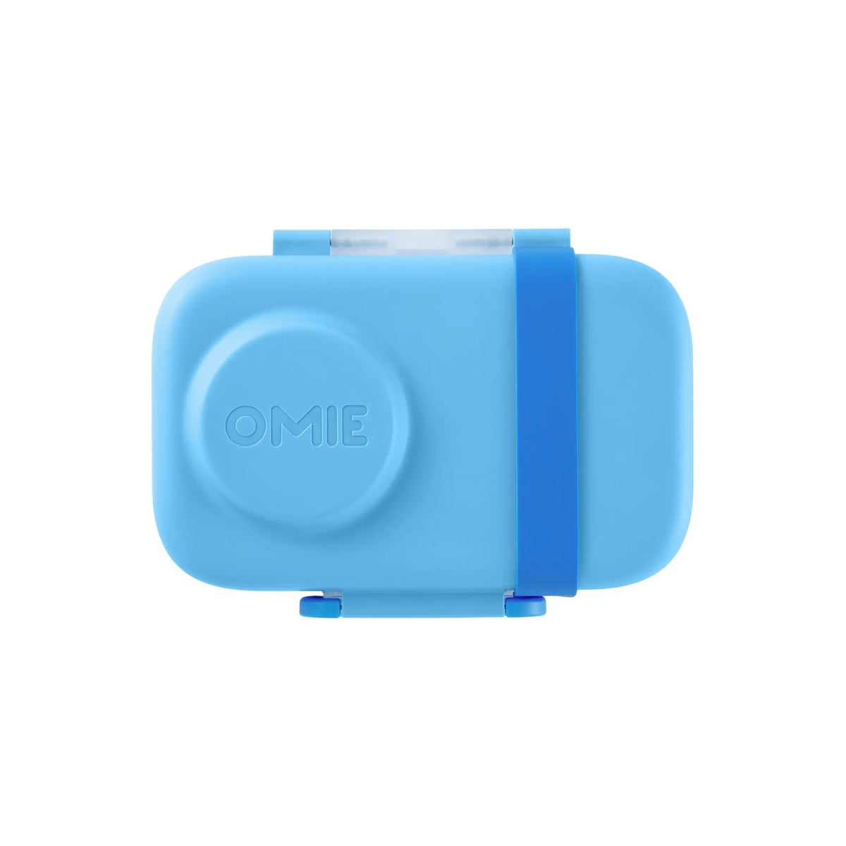 Omiebox Lite Plastic Bento Box for Cold Lunches - Includes Cooling Pack, Treasure Pocket, and Meal Prep Snack Containers - Ideal for Back to School