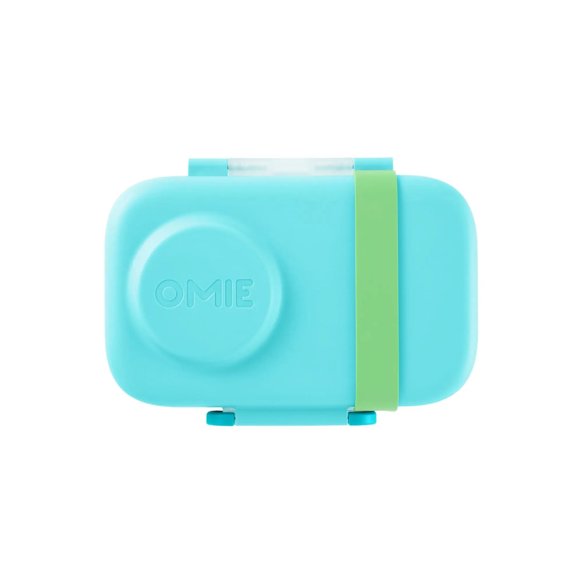 Omiebox Lite Plastic Bento Box for Cold Lunches - Includes Cooling Pack, Treasure Pocket, and Meal Prep Snack Containers - Ideal for Back to School