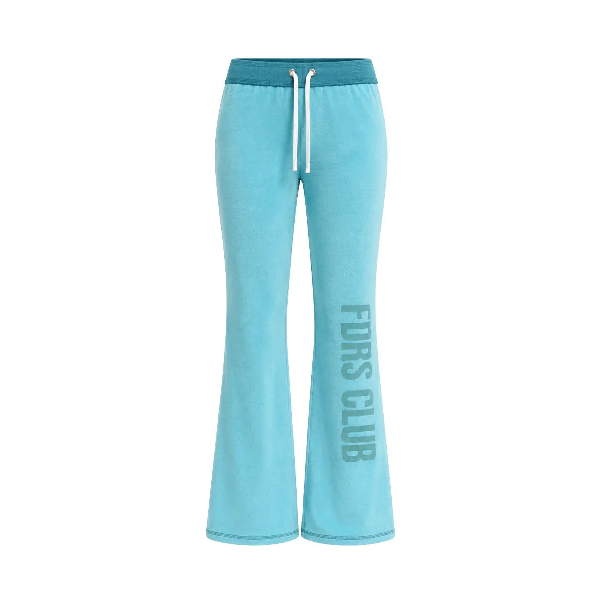 FDR Women's Candy Color Long Sleeve Top, Tank Top, and Low Rise Flare Pants Set - Fitted Y2K Casual Three-Piece Ensemble