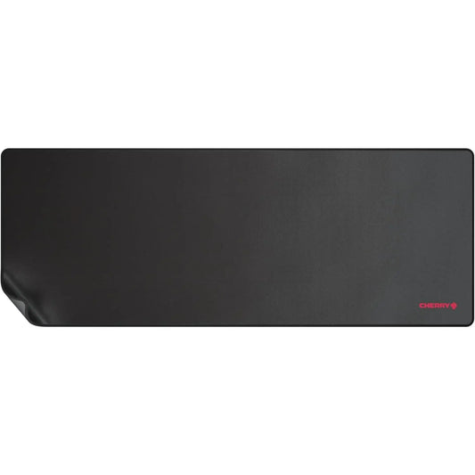 Cherry MP 2000 XXL Premium Mouse Pad (31.50" x 13.78" x 0.20") - Smooth Fabric Surface for Enhanced Precision, Sewn Edges, Non-Slip Base, Rollable Design, Comfortable Black Finish