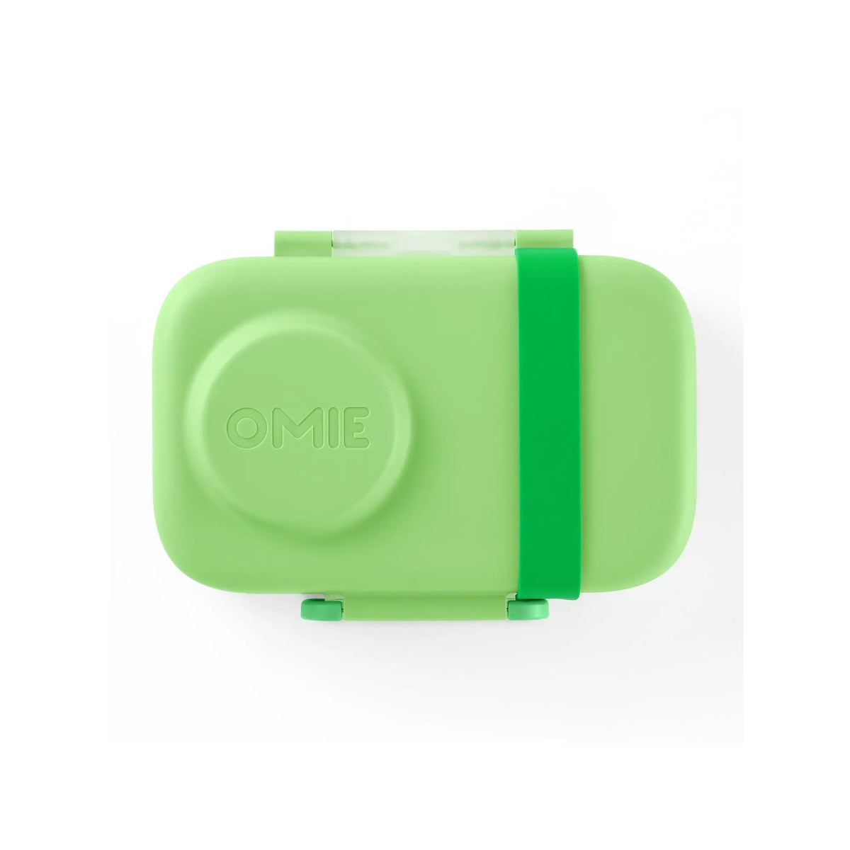 Omiebox Lite Plastic Bento Box for Cold Lunches - Includes Cooling Pack, Treasure Pocket, and Meal Prep Snack Containers - Ideal for Back to School